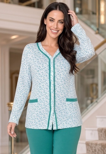 Pijama Dama Fine Cotton 714-03 - Img 2