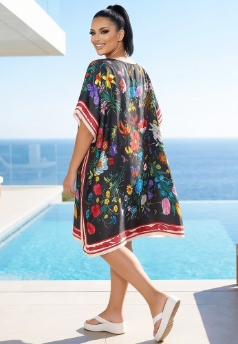 Rochie de Plaja Din Matase 13 - Img 3