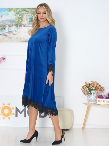 Rochie din Catifea Elissa 13 - Img 4