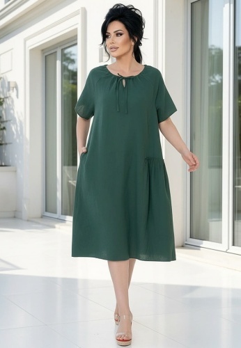 Rochie Din Panza Topita Fun L10-01 - Img 3