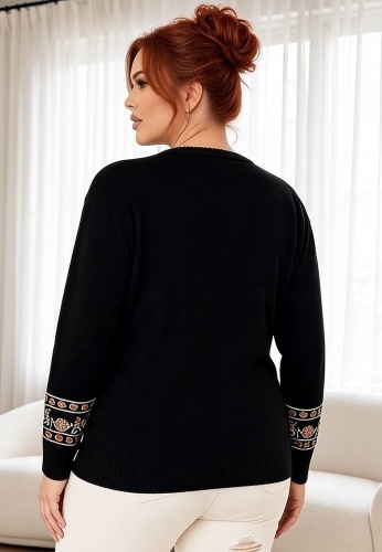 Bluza Tricotata Etno 6000-114 - Img 3