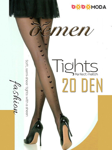 Dres Fashion Oemen 20 DEN Black W805-01