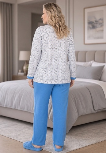 Pijama Calduroasa Soft Cotton 4246-03 - Img 2