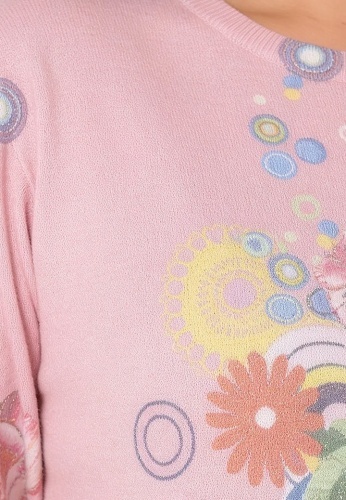Pulover Cu Strasuri Pastel Bloom 24595-03 - Img 6