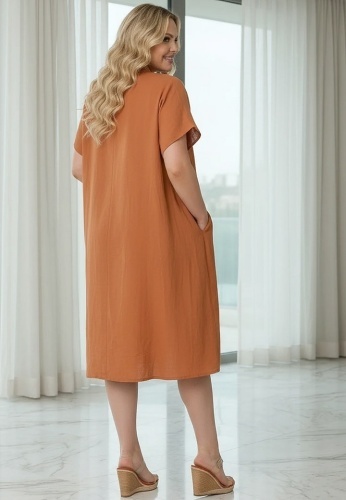 Rochie Din Panza Topita Fun L10-06 - Img 2