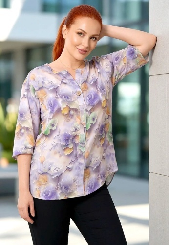 Bluza Din Matase Bellissima 25020-12 - Img 4