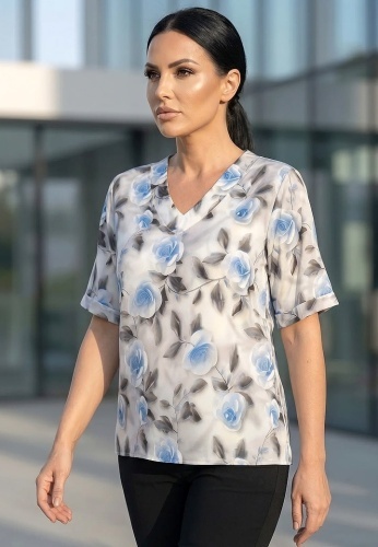 Bluza Din Matase Bellissima 25032-03 - Img 2