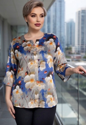 Bluza Din Matase Bellissima 25020-03 - Img 2