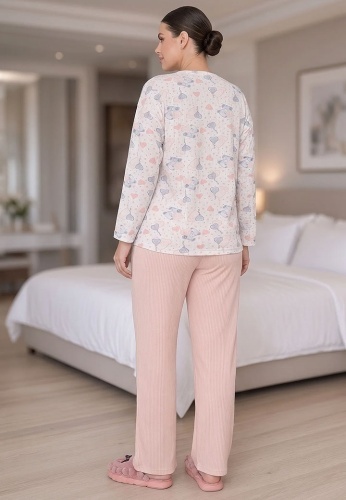 Pijama Calduroasa Relax Cotton 2508-05 - Img 4
