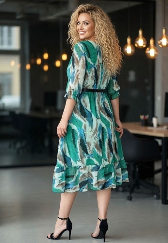 Rochie Azure Ofelia 11 - Img 5