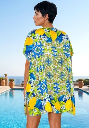 Rochie de Plaja Din Matase 002 - Img 3