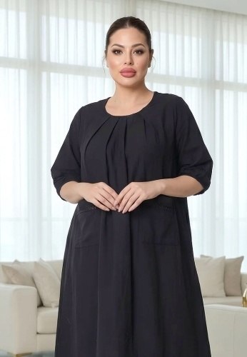Rochie Din Panza Topita Due L2-03 - Img 6