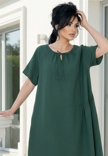 Rochie Din Panza Topita Fun L10-01 - Img 2