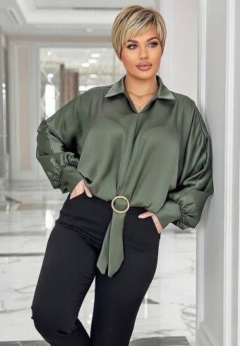 Bluza Din Satin Italy 24982-02 - Img 4