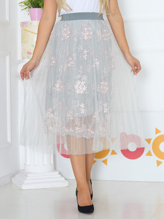 Fusta Glamour 1807 Grey
