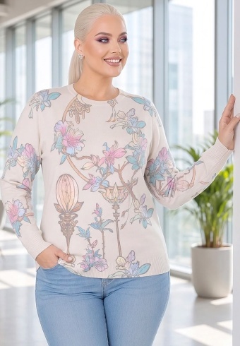 Pulover Pastel Bloom 24519-02