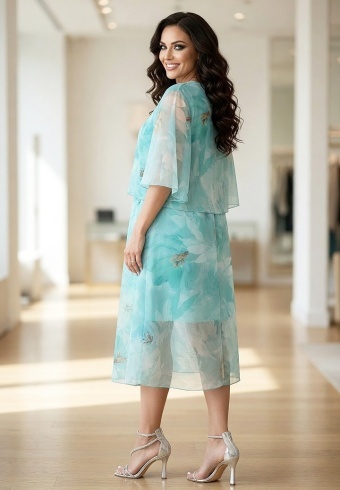 Rochie Azure Ocazione 26060-02 - Img 3