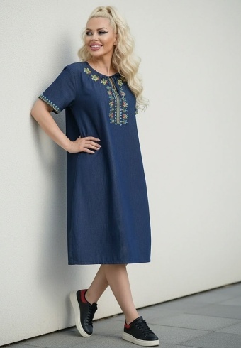 Rochie Jeans Dana 257-01 - Img 5
