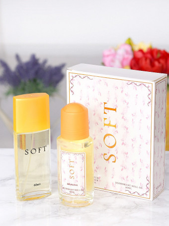Set Parfum si Roll On Soft 1256-01