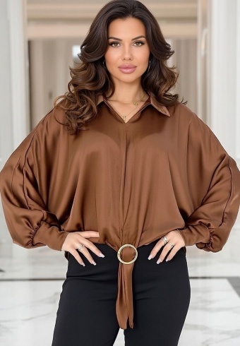 Bluza Din Satin Italy 24982-03 - Img 6