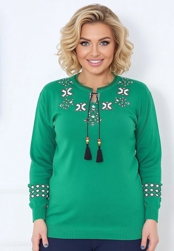Bluza Tricotata Etno 6000-77