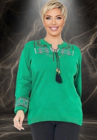 Bluza Tricotata Etno 6000-96
