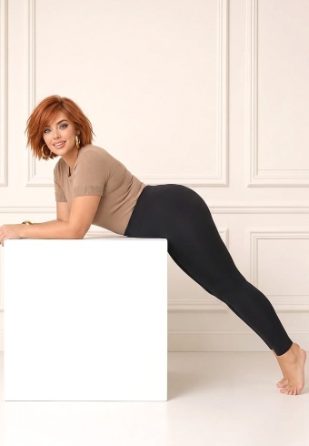 Dres Termal Vătuit 1800 DEN – Fără cusătură 808-01 - Img 5