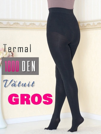 Dres Termal Vătuit Fara Cusatura1800 DEN 668-01 - Img 2