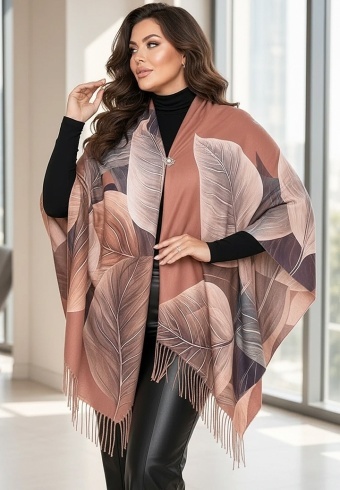 Esarfa Groasa Casmir + Brosa CADOU 655-03