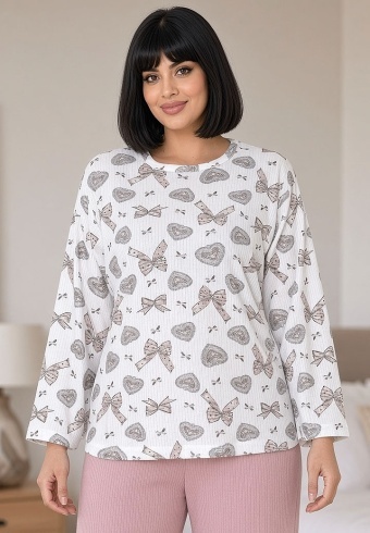 Pijama Calduroasa Relax Cotton 2508-13 - Img 2
