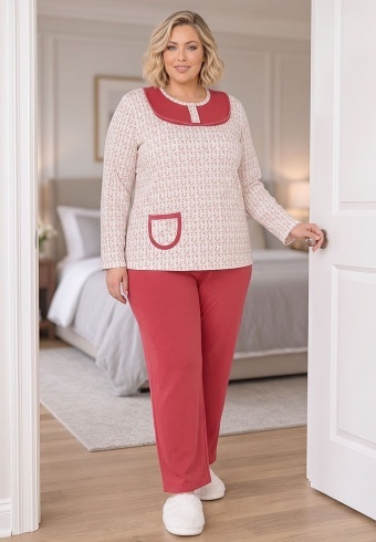 Pijama Calduroasa Soft Cotton 4260-03
