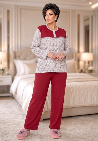 Pijama Dama Fine Cotton 4244-02