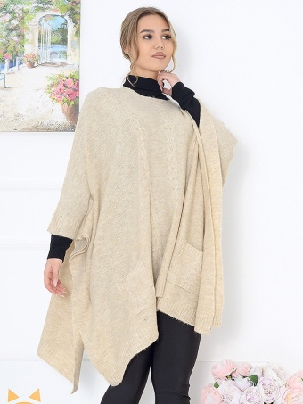 Poncho Tricotat 1808-08