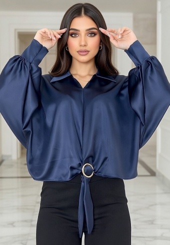 Bluza Din Satin Italy 24982-05 - Img 4