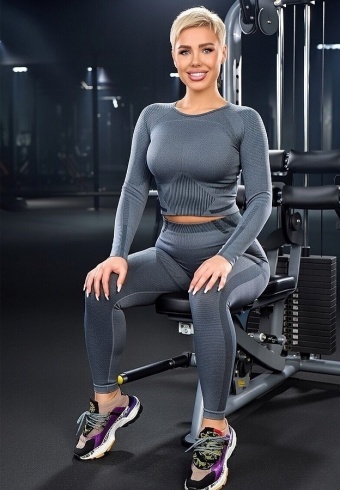 Compleu Fitness Doua Piese F3953-01 - Img 3