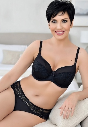 Compleu Sutien Cupa D si Chilot Luxury 11453-04 - Img 2