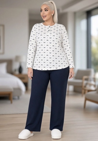 Pijama Calduroasa Relax Cotton 2508-02