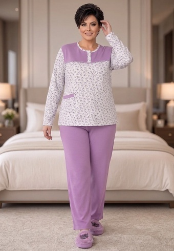 Pijama Dama Fine Cotton 4244-05