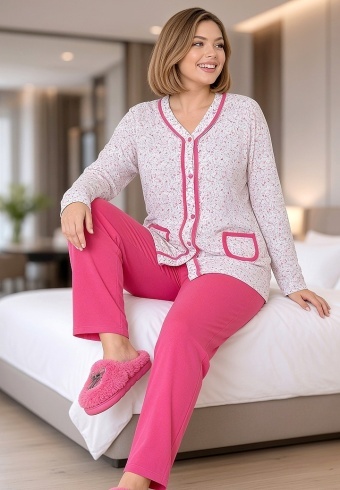 Pijama Dama Fine Cotton 714-04 - Img 4