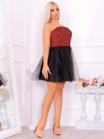 Rochie Cu Pliuri Dreem Lady 17