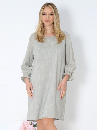 Rochie din in Serafima 02