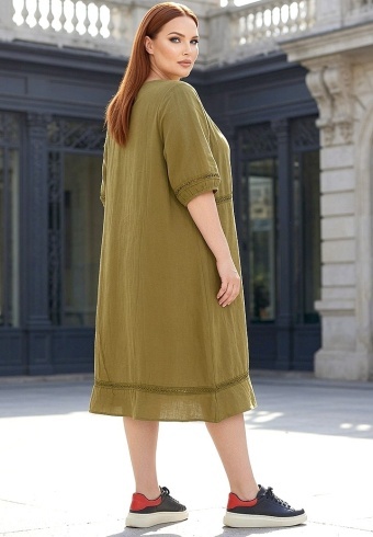 Rochie Din Panza Topita Due L2-05 - Img 3