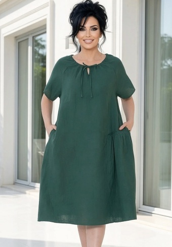 Rochie Din Panza Topita Fun L10-01