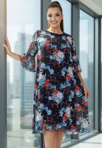 Rochie Din Voal Azure Belinda 12