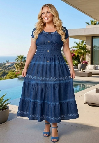 Rochie Jeans Dana 0203-02