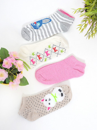 Set 4 Sosete Scurte 693-01