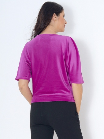 Bluza Din Catifea Flori 06 - Img 4