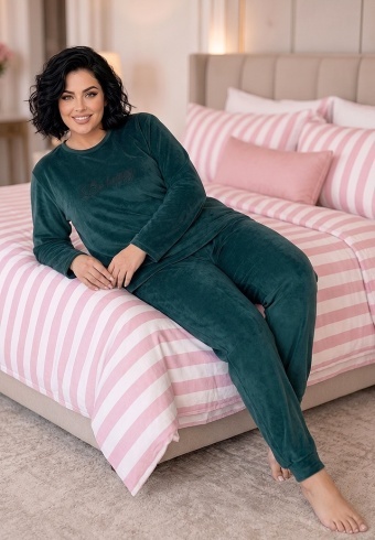 Compleu din Catifea Big Massika 8056-01