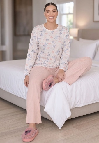 Pijama Calduroasa Relax Cotton 2508-05