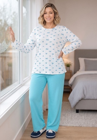 Pijama Calduroasa Relax Cotton 2508-14